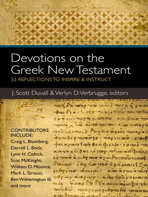 cover image of Devotions on the Greek New Testament